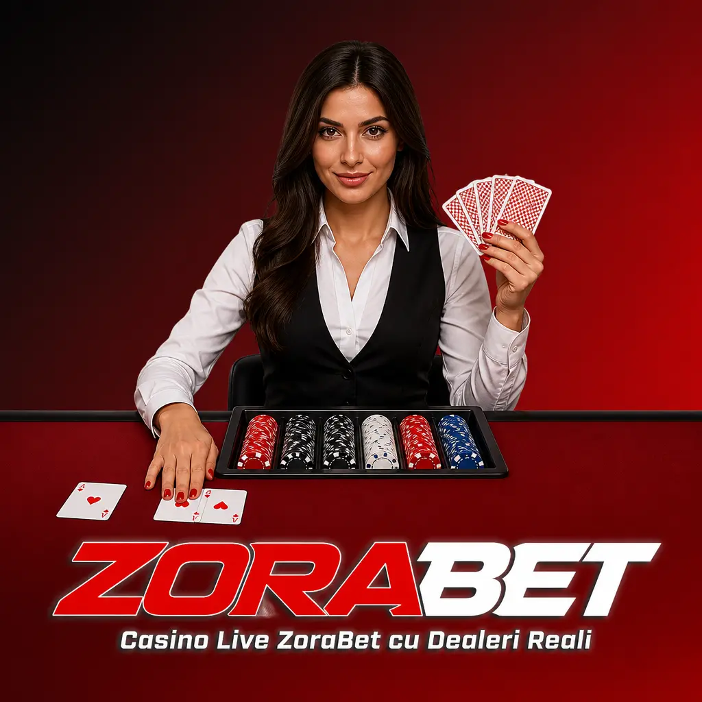 Casino live ZoraBet cu dealeri reali în studiouri certificate, oferind ruletă, blackjack, baccarat și poker live