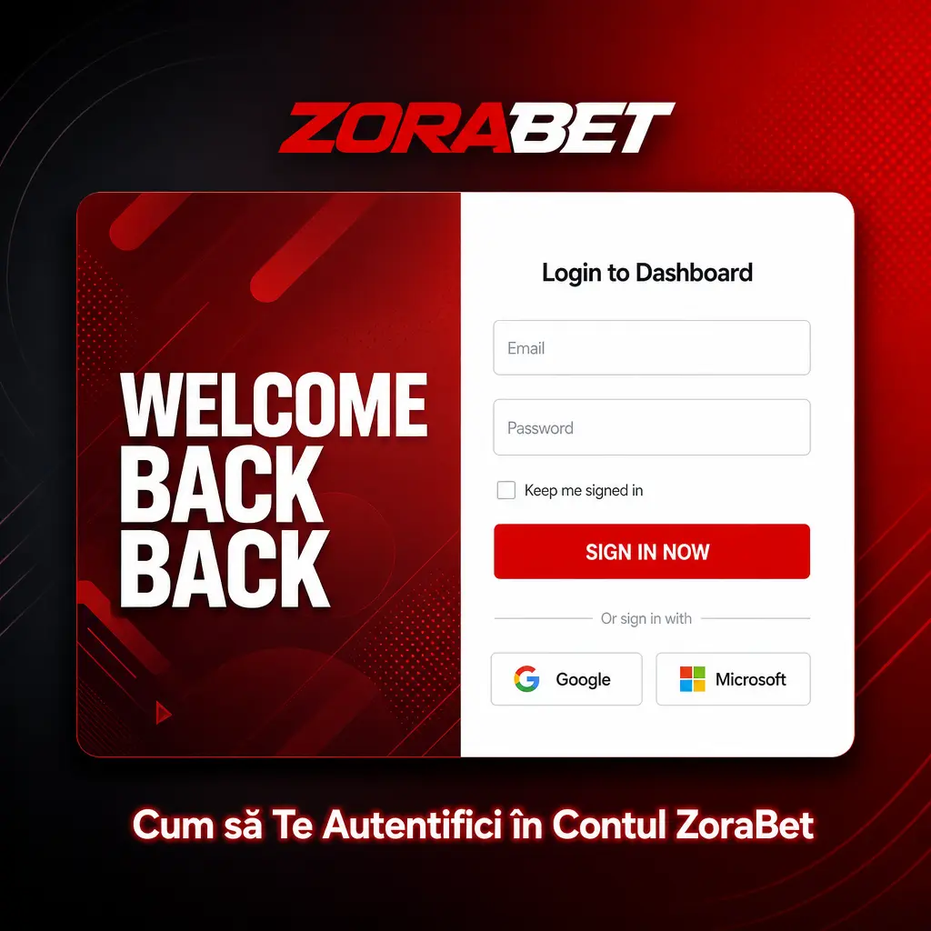 Pași de autentificare în contul ZoraBet cu email, parolă și cod 2FA pentru acces rapid